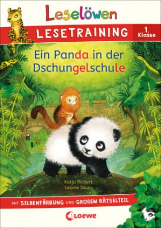Könyv Leselöwen Lesetraining 1. Klasse - Ein Panda in der Dschungelschule Kristin Labuch