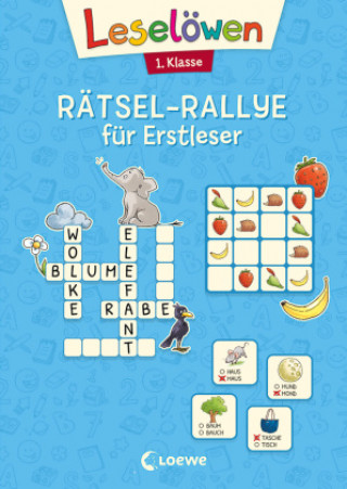 Книга Leselöwen Rätsel-Rallye für Erstleser - 1. Klasse (Hellblau) Dominik Rupp