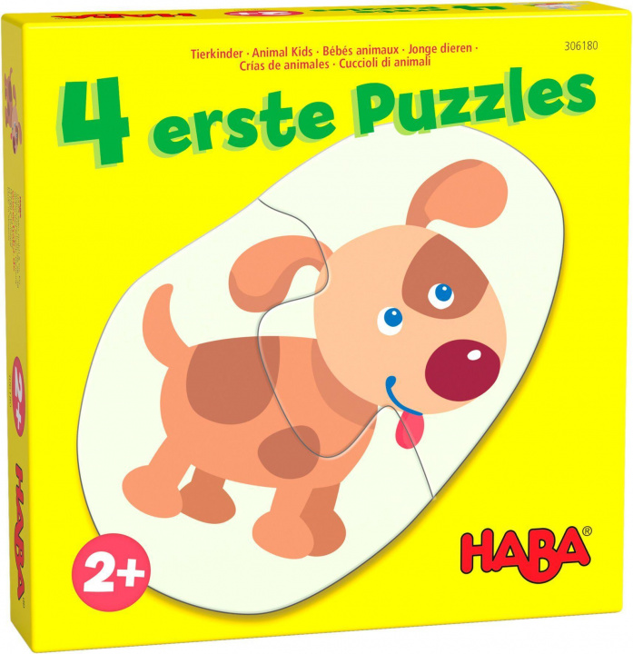 Játék 4 erste Puzzles - Tierkinder Ines Frömelt