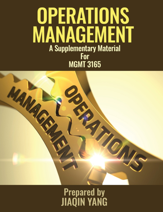 Knjiga Operations Management Jiaqin Yang