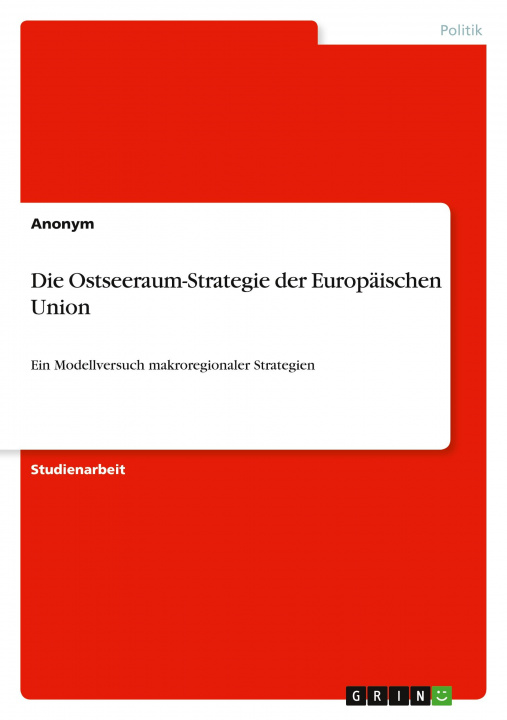 Carte Die Ostseeraum-Strategie der Europäischen Union 