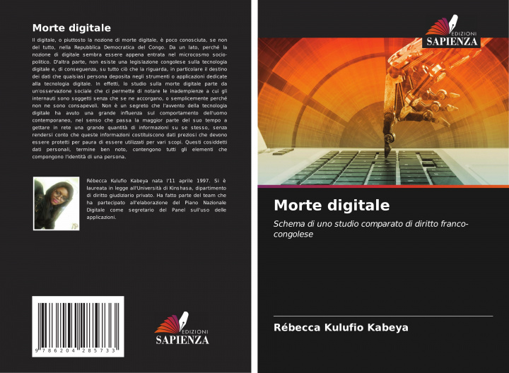 Book Morte digitale Rébecca Kulufio Kabeya