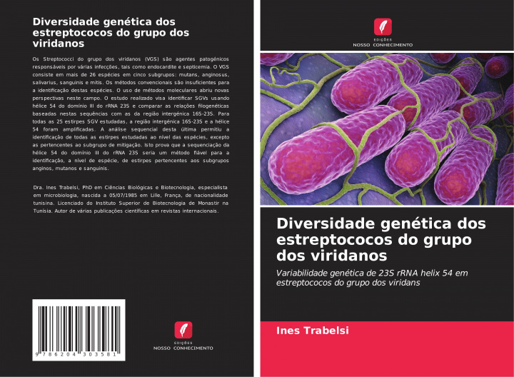 Book Diversidade genética dos estreptococos do grupo dos viridanos 