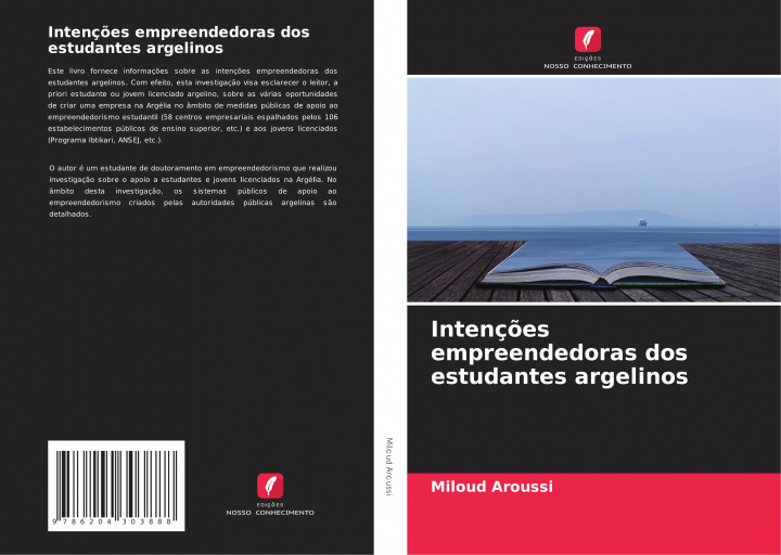 Knjiga Intenç?es empreendedoras dos estudantes argelinos Miloud Aroussi