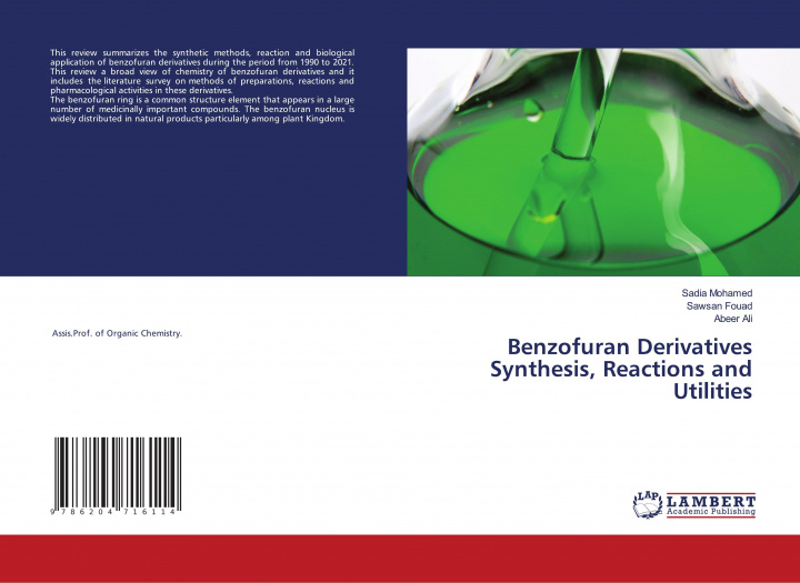 Knjiga Benzofuran Derivatives Synthesis, Reactions and Utilities Sawsan Fouad