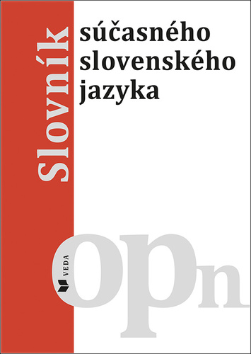 Book Slovník súčasného slovenského jazyka opn 