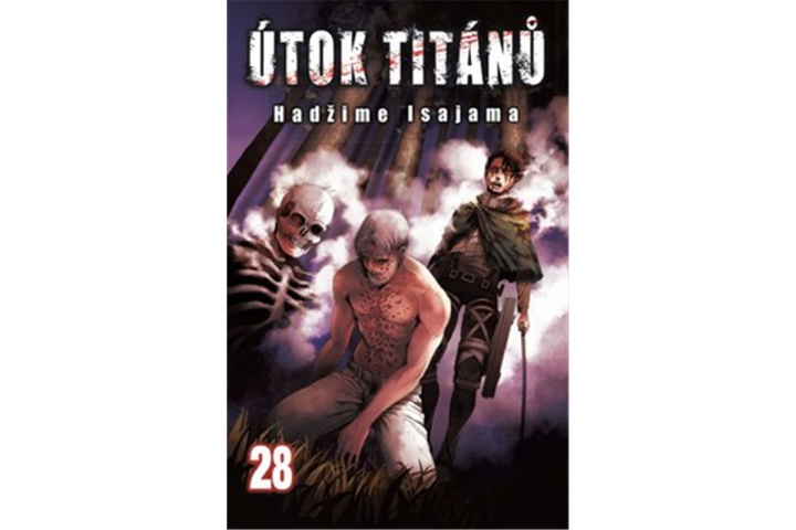 Kniha Útok titánů 28 Hajime Isayama