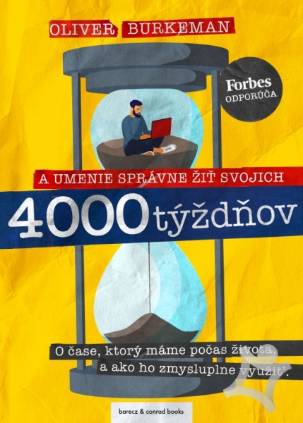Könyv 4000 týždňov Oliver Burkeman