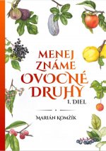 Kniha Menej známe ovocné druhy I.diel Marián Komžík