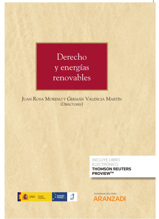 Kniha Derecho y energías renovables GERMAN VALENCIA MARTIN