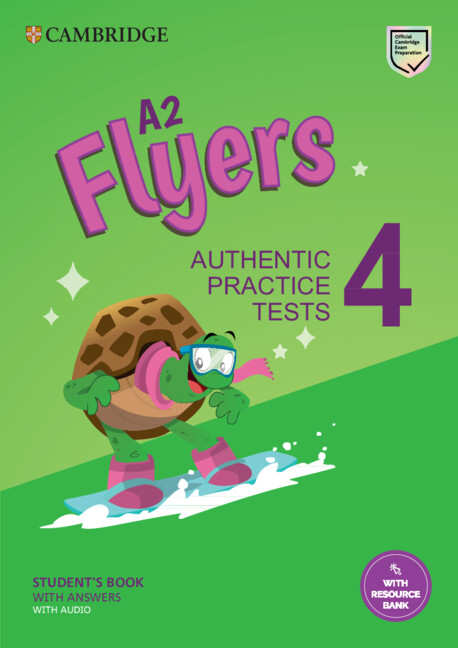 Книга A2 Flyers 4 Student's Book with Answers with Audio with Resource Bank 