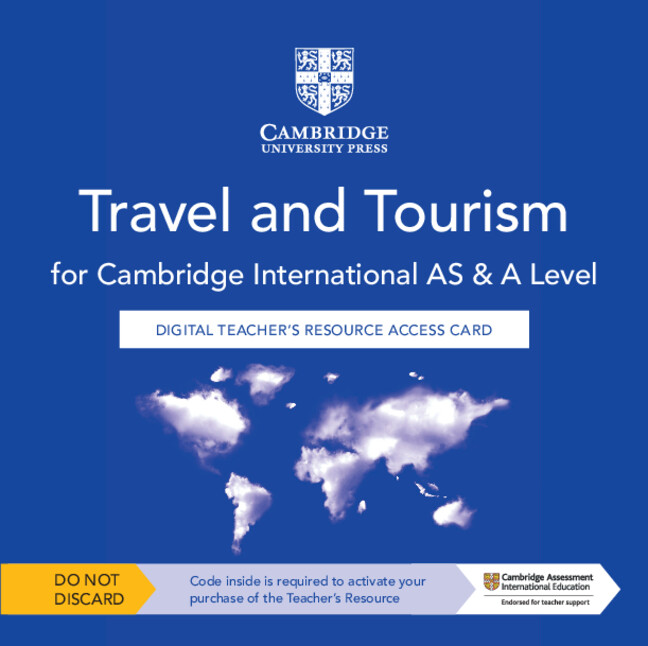 Könyv Cambridge International AS and A Level Travel and Tourism Digital Teacher's Resource Access Card Jacob Victor