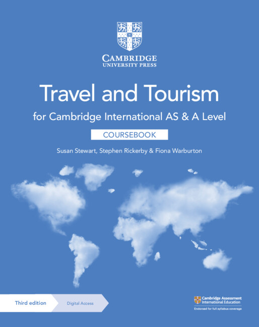Carte Cambridge International AS and A Level Travel and Tourism Coursebook with Digital Access (2 Years) Susan Stewart