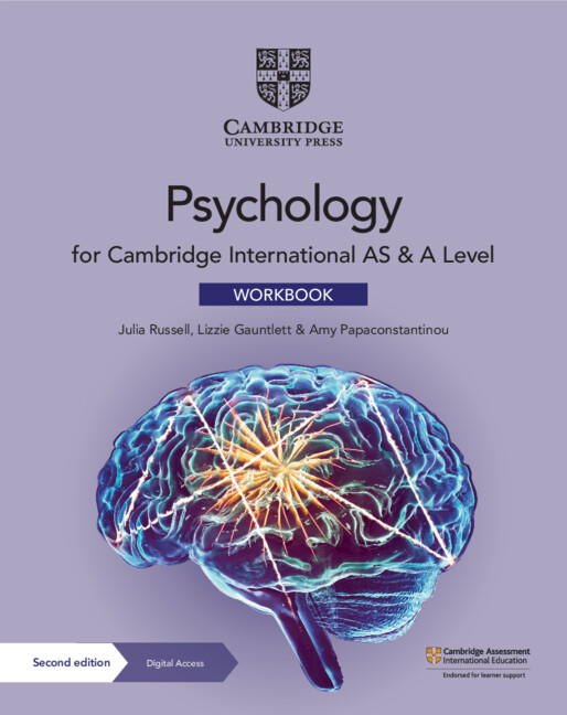 Книга Cambridge International AS & A Level Psychology Workbook with Digital Access (2 Years) Julia Russell