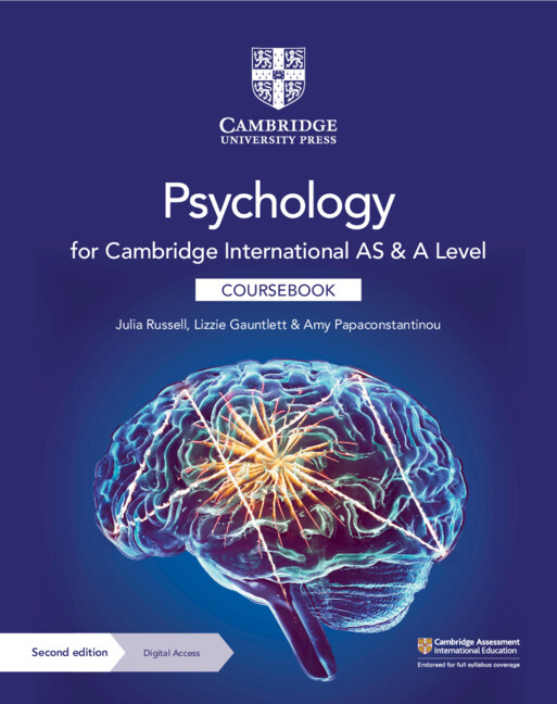Książka Cambridge International AS & A Level Psychology Coursebook with Digital Access (2 Years) Julia  Russell