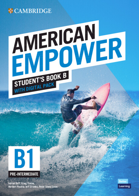 Kniha American Empower Pre-intermediate/B1 Student's Book B with Digital Pack Adrian Doff