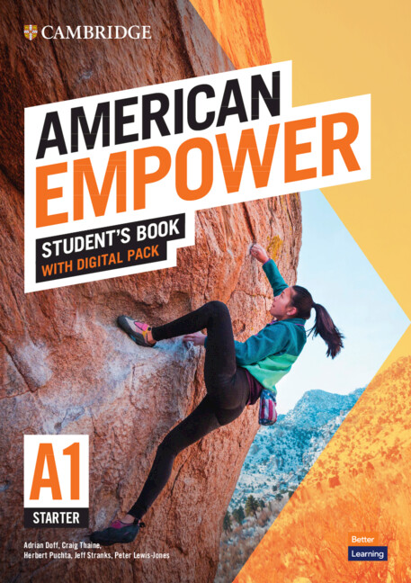 Carte American Empower Starter/A1 Student’s Book with Digital Pack Adrian Doff