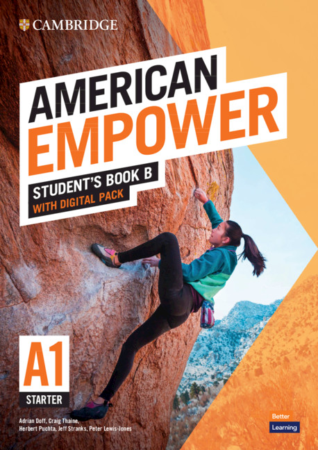 Carte American Empower Starter/A1 Student's Book B with Digital Pack Adrian Doff