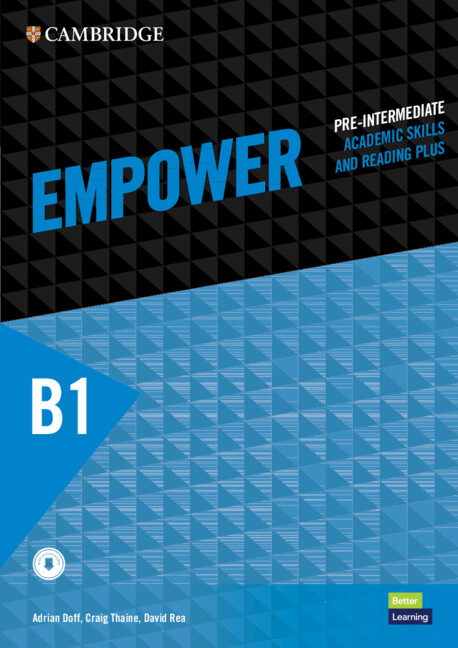 Book Empower Pre-intermediate/B1 Student's Book with Digital Pack, Academic Skills and Reading Plus Adrian Doff