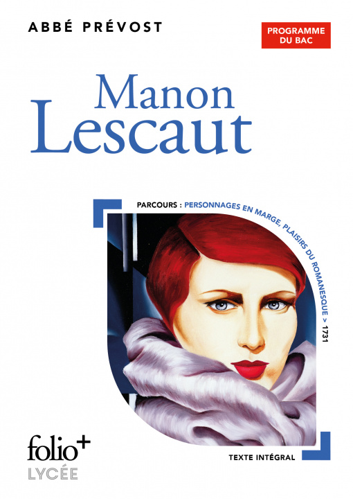 Carte Manon Lescaut - BAC 2023 ABBE PREVOST