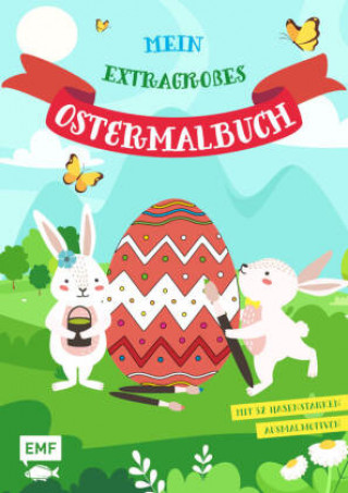 Knjiga Mein extragroßes Ostermalbuch 