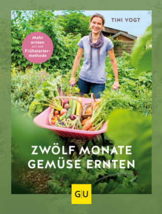 Книга 12 Monate Gemüse ernten 