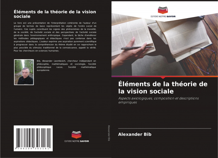 Book Éléments de la théorie de la vision sociale Alexander Bib