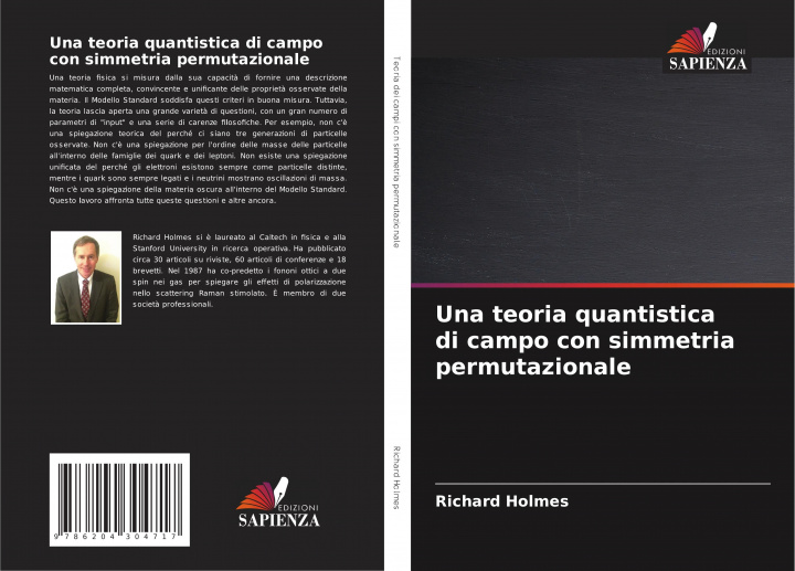 Knjiga Una teoria quantistica di campo con simmetria permutazionale Richard Holmes