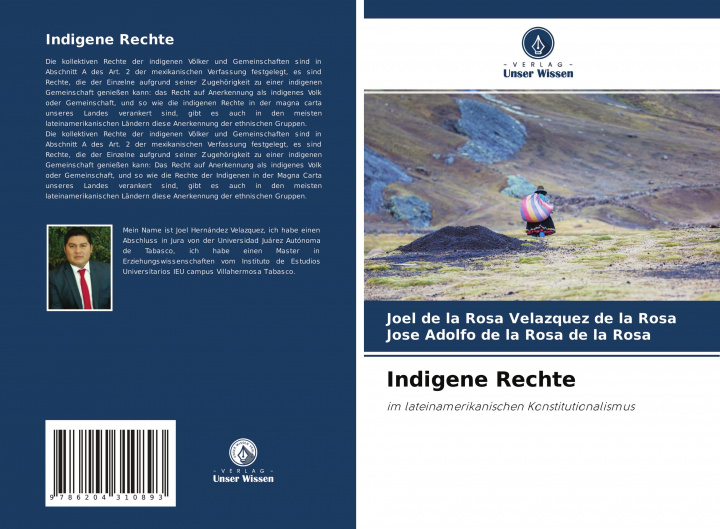 Knjiga Indigene Rechte Jose Adolfo de la Rosa de la Rosa