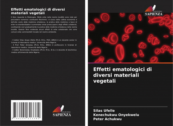 Knjiga Effetti ematologici di diversi materiali vegetali Kenechukwu Onyekwelu