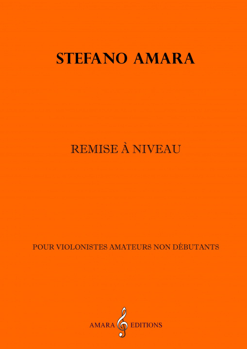 Knjiga Remise à niveau Amara