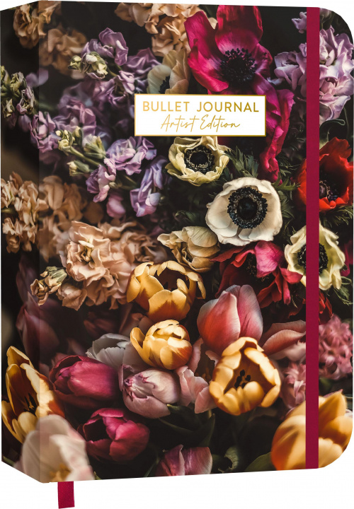 Calendar/Diary Bullet Journal Artist Edition "Sea of flowers" 