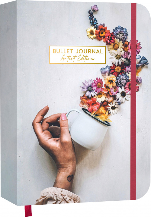 Livre Bullet Journal Artist Edition "Mug of flowers" 