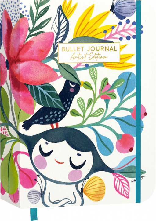 Könyv Pocket Bullet Journal Artist Edition "Blooming girl" 