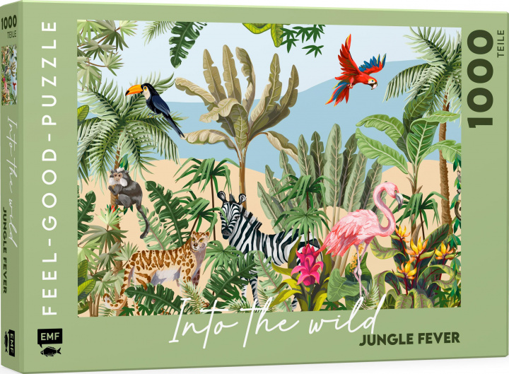 Joc / Jucărie Feel-good-Puzzle 1000 Teile -&#xa0;INTO THE WILD: Jungle fever 