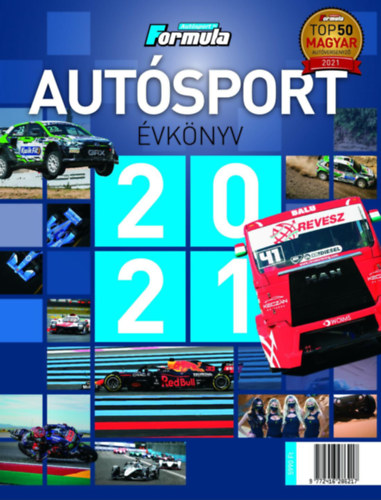Kniha Autósport évkönyv 2021 Gellérfi Gergő