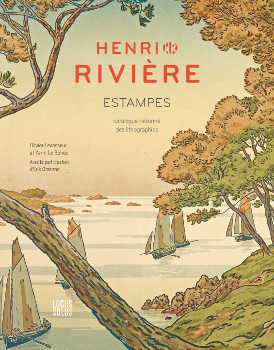 Книга Henri Rivière estampes Olivier Levasseur