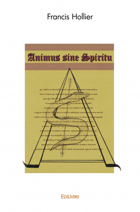 Knjiga Animus sine spiritu HOLLIER FRANCIS