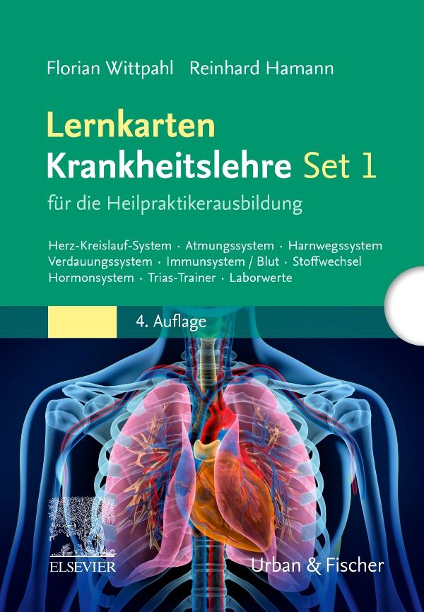 Hra/Hračka Lernkarten Krankheitslehre Set 1 für die Heilpraktikerausbildung Florian Wittpahl