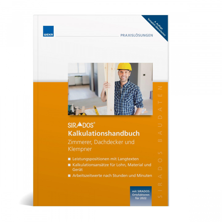 Könyv SIRADOS Kalkulationshandbuch - Zimmerer, Dachdecker und Klempner 