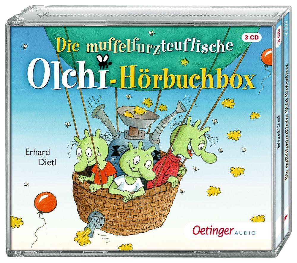 Audio Die muffelfurzteuflische Olchi-Hörbuchbox Dieter Faber