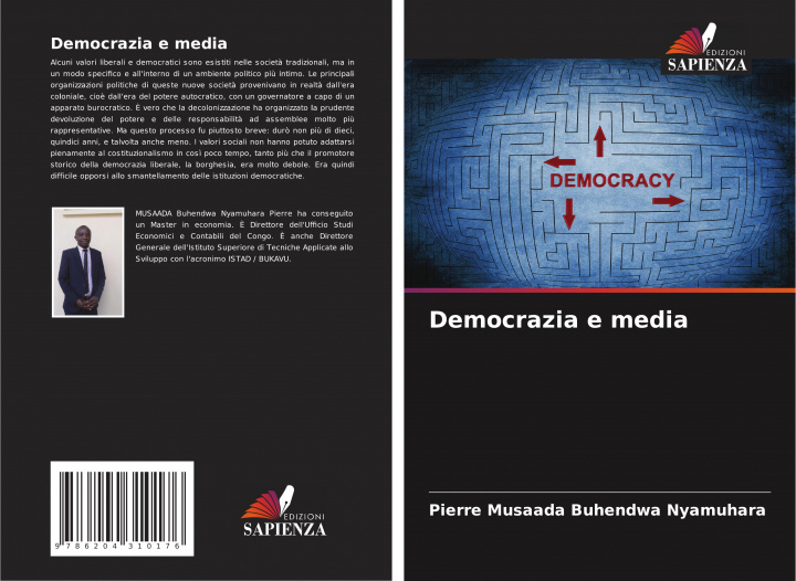 Book Democrazia e media Pierre Musaada Buhendwa Nyamuhara