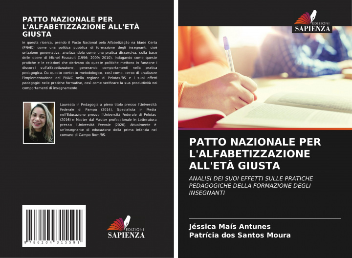 Boek PATTO NAZIONALE PER L'ALFABETIZZAZIONE ALL'ET? GIUSTA Patrícia Dos Santos Moura