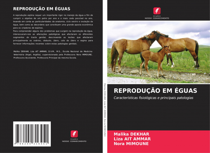 Livro REPRODUÇ?O EM ÉGUAS Liza Ait Ammar