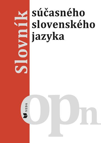Kniha Slovník súčasného slovenského jazyka O - Pn collegium