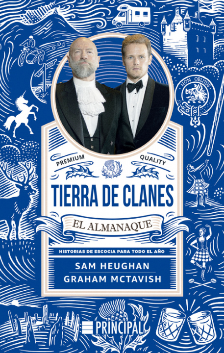 Kniha Tierra de clanes: el almanaque SAM HEUGHAN