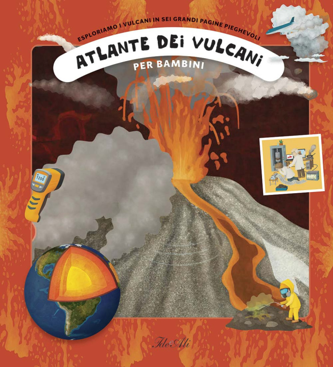 Kniha Atlante dei vulcani per bambini Pavel Gabzdyl