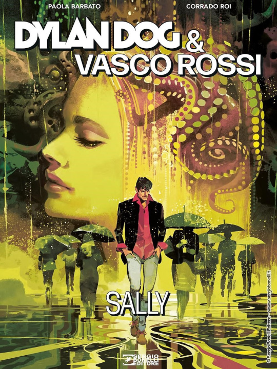 Carte Dylan Dog & Vasco Rossi. Sally Corrado Roi