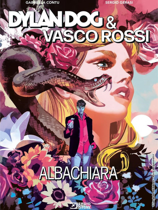 Книга Dylan Dog & Vasco Rossi. Albachiara Gabriella Contu