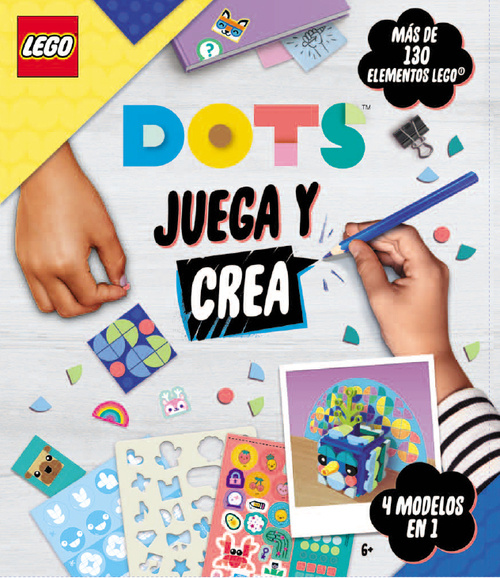 Kniha LEGO DOTS JUEGA Y CREA 